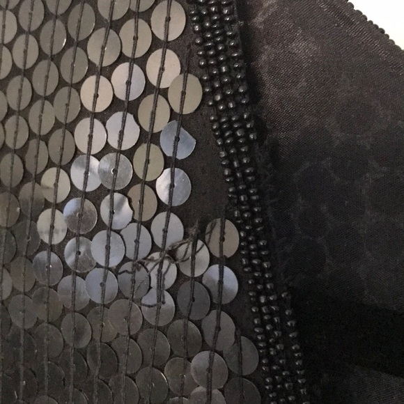 Leslie Fay Evening black sequin dress - Picture 6 of 6